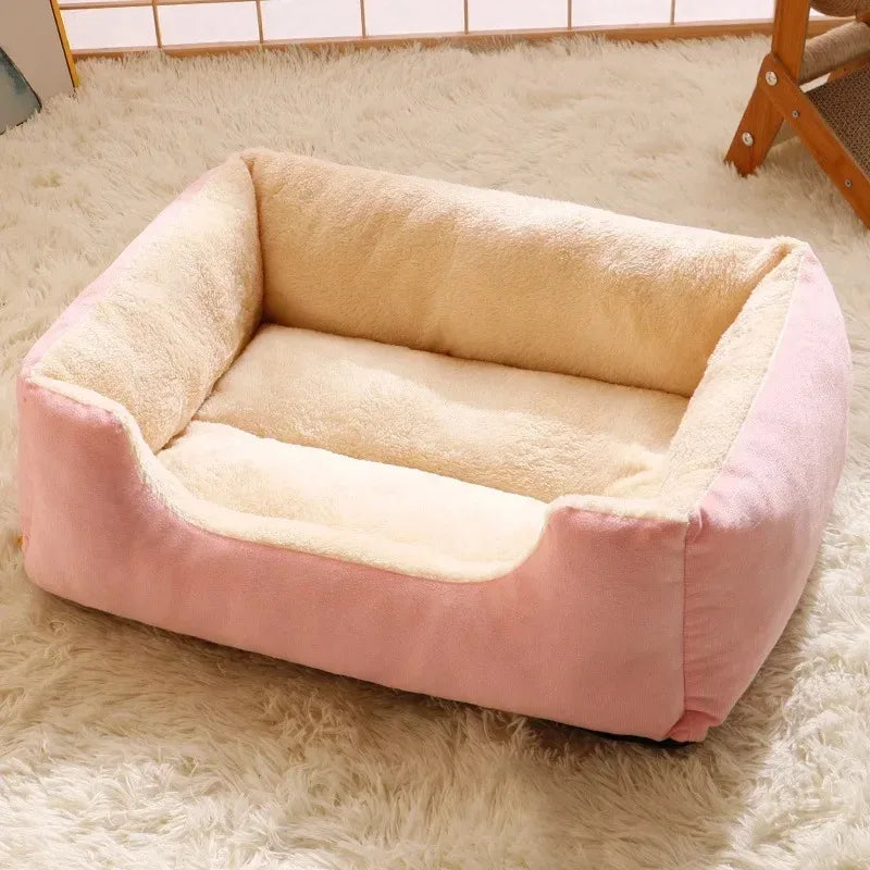 Bett für Katzen Haustierprodukte Kissen Kätzchen Winterzubehör Hund Alle Häuser Zubehör Dinge Accessoire Lebensräume Korb Haus Betten