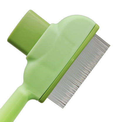 Cepillo para perros, peine para gatos, cepillo autolimpiante para quitar el pelo de mascotas para perros y gatos, herramientas de aseo para mascotas, peine desenredante, accesorios para perros
